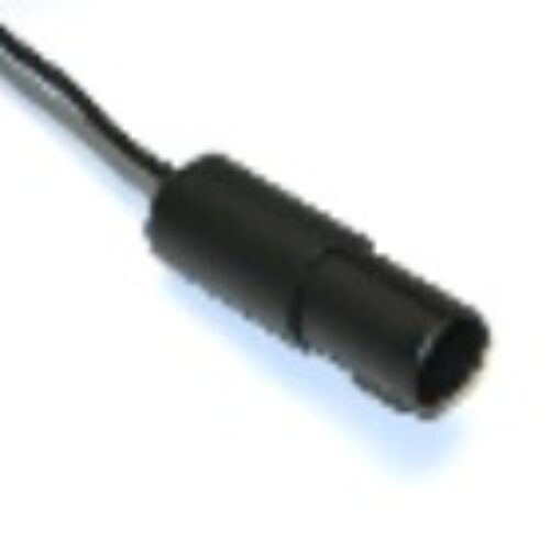 KONEKTOR 2 polni, tip 12, okrogli 13mm, črni luč tablice Renault