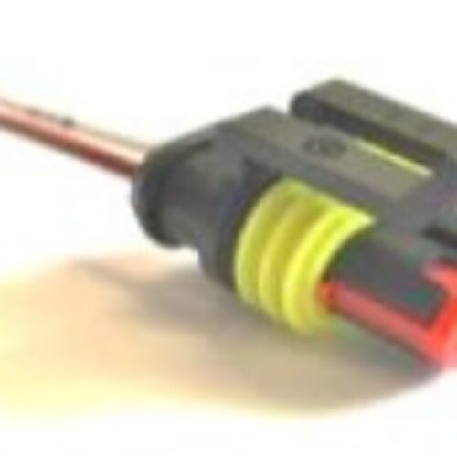 KONEKTOR 2 polni, tip 24, ovalni 6,5*12,5mm, upor ventilatorja Renault